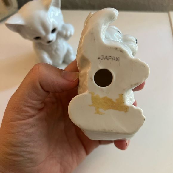 Vintage •Porcelain Cats- made in Japan• - Picture 6 of 8